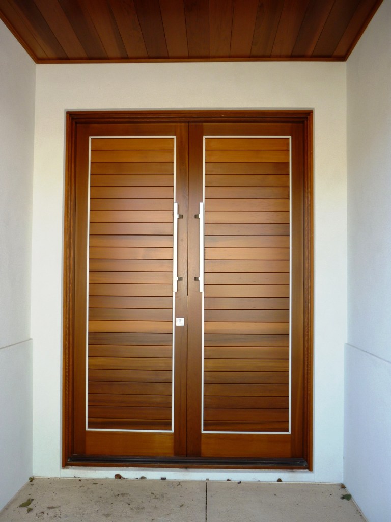Kingston tongue and groove timber door