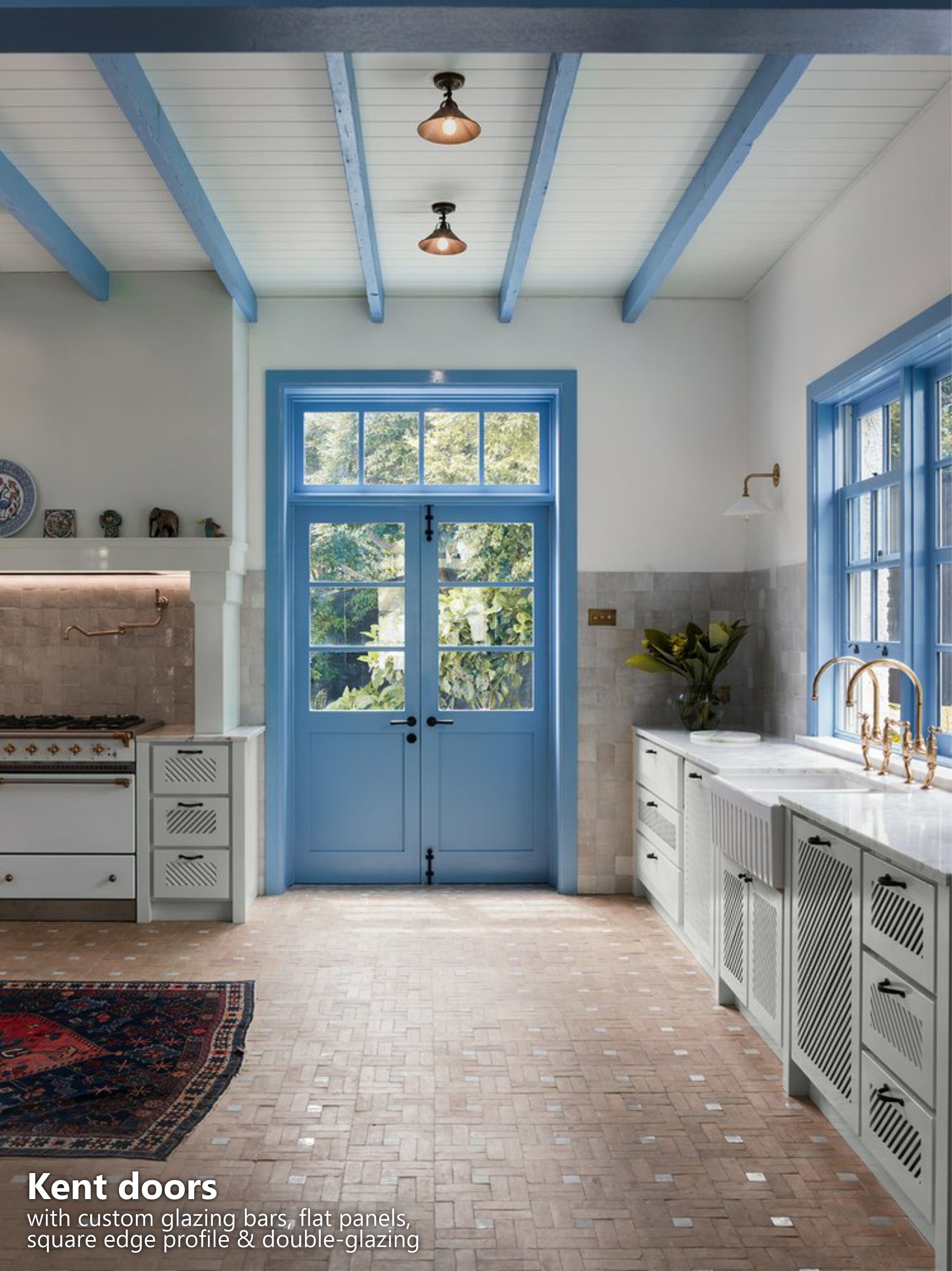 Kent door with hilite window above