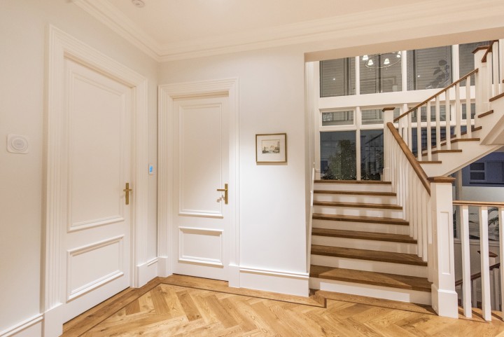 Empire door beautiful raised panels Cedar West
