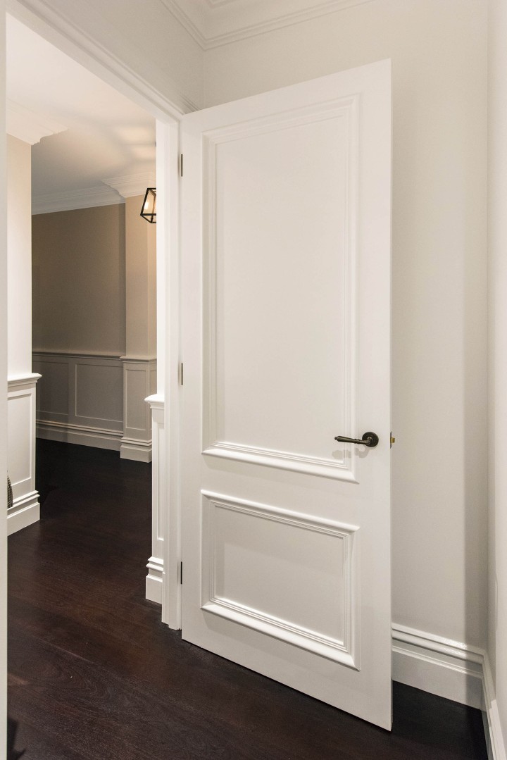Empire door timber panel Cedar West