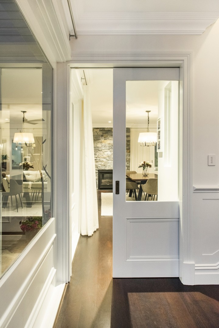 Internal cavity sliding door Carmel Cedar West