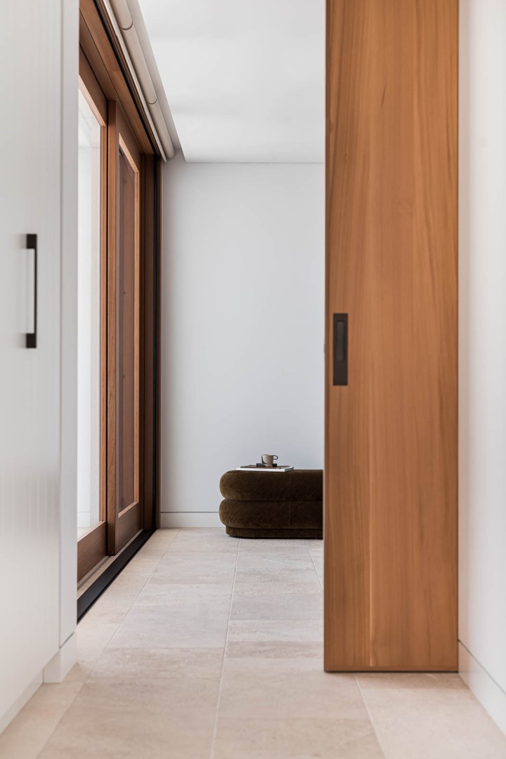 Internal cavity sliding door by Cedar West