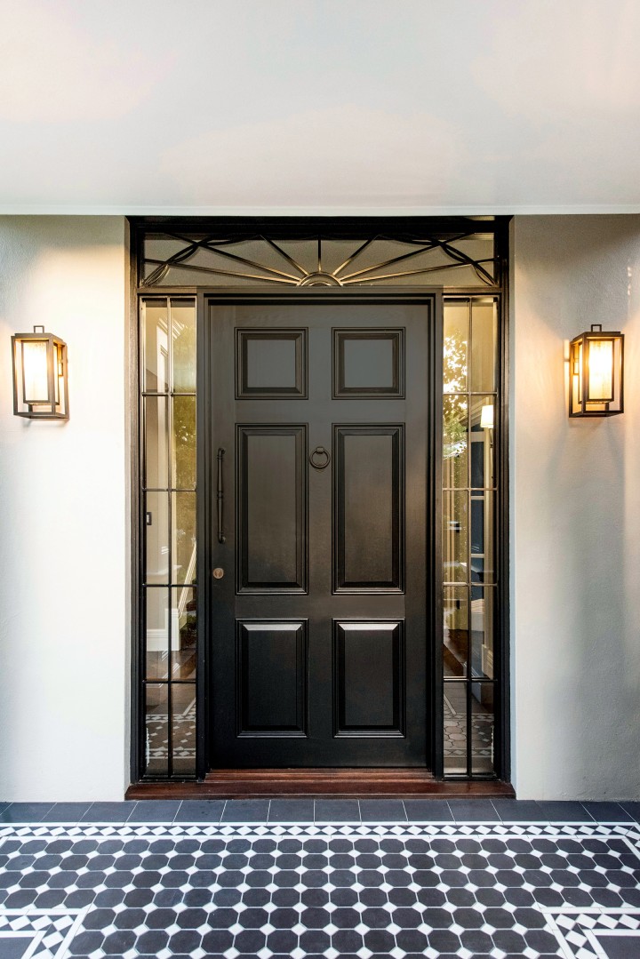 Lancaster panel door Cedar West