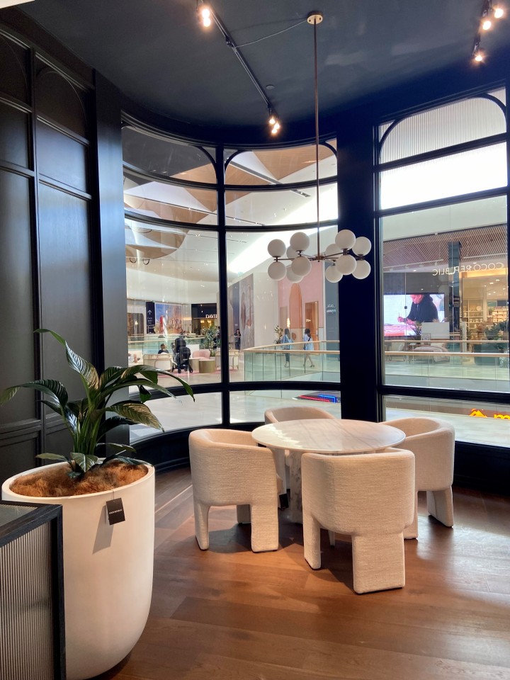 Coco Republic shopfront inside