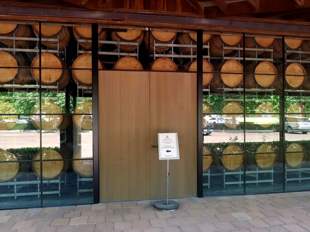 Mighton double door winery Cedar West