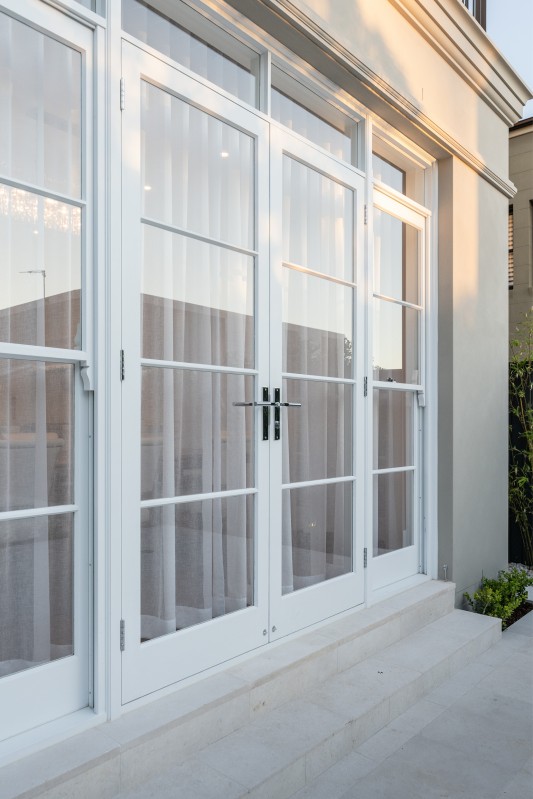 Stockport door timber glazing bars Cedar West
