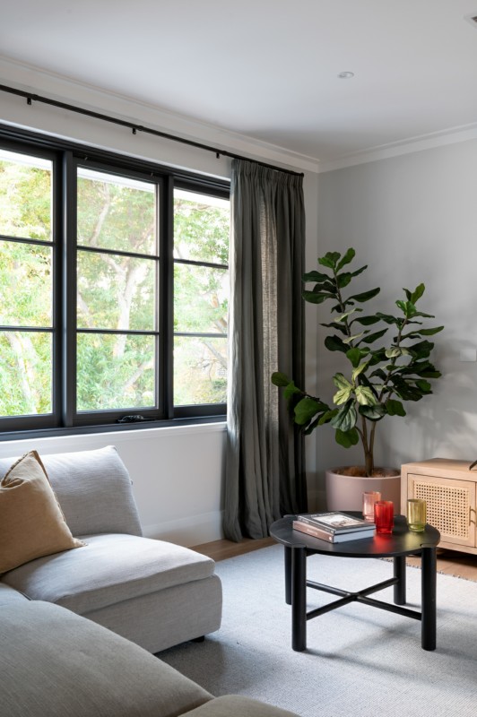 Awning windos living area glazing bars Cedar West