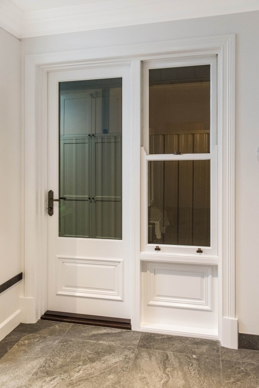 Carmel door double hung windows Cedar West