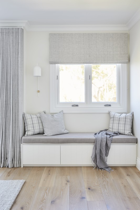 Casement window seat Cedar West