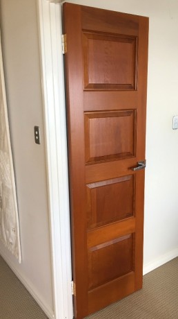 Banbury door custom size solid timber Cedar West