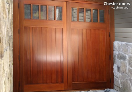 Chester doors barnstyle customised Cedar West
