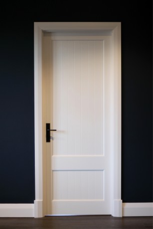 Chidlow timber door painted white Cedar West