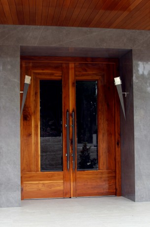 Customised timber doors Cedar West