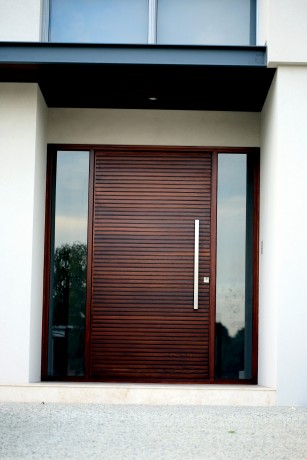 Grange timber door Squarestyle profile Cedar West 1