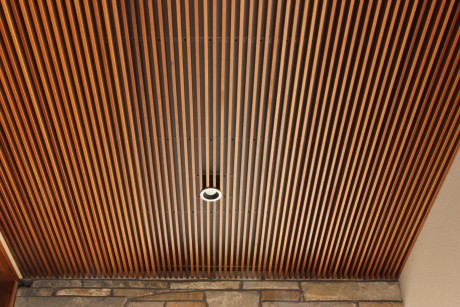 Flutestyle Western Red Cedar lining solid timber battens