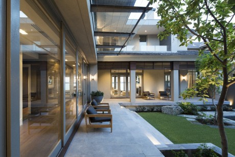 stunning applecross residence timber glass multi stacking doors Cedar West