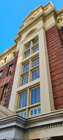 Eastside apartments new timber windows by Cedar West
