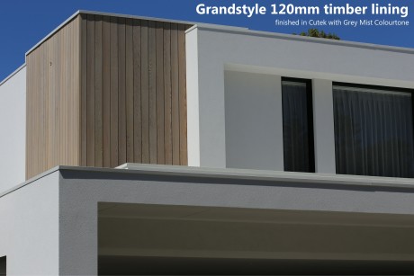 Grandstyle 120mm timber lining grey mist colourtone