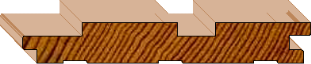 MR4678 Squarestyle timber lining 40mm batten