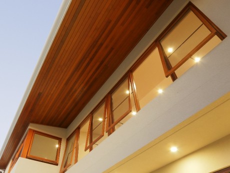 awning window timber Cedar West double story