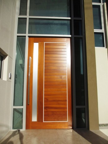 cedar timber door entry hinged custom coogee r external