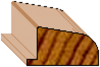 Glazing Bead-Stepped (For Gate Section)